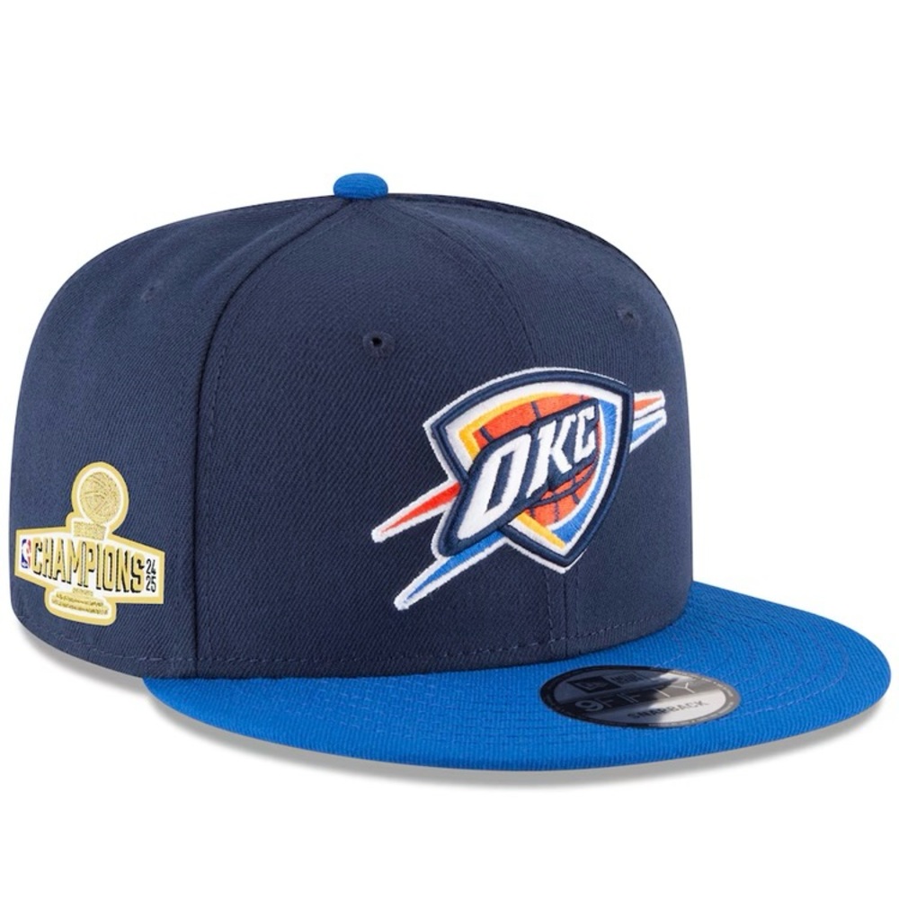 New Era OKC Thunder2025 champion SnapBack navy/blue